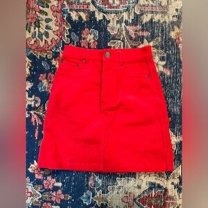 & other stories Red Corduroy Shirt US 0